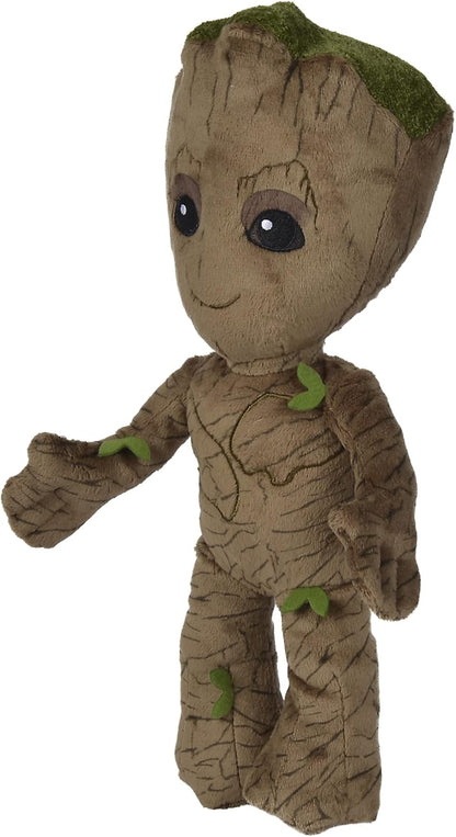 Simba 6315875808 - Disney Marvel Floppy Young Groot 25cm Plüschfigur, für Kinder ab den ersten Lebensmonaten geeignet