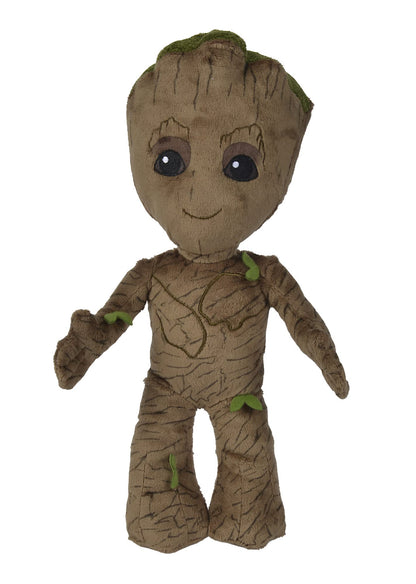 Simba 6315875808 - Disney Marvel Floppy Young Groot 25cm Plüschfigur, für Kinder ab den ersten Lebensmonaten geeignet