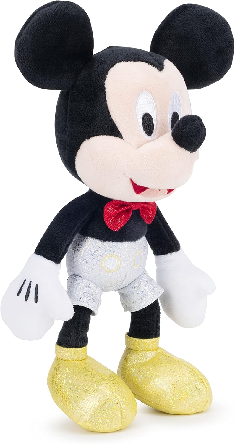 Peluche Disney 100Th Mickey Mouse Sparkly 25Cm