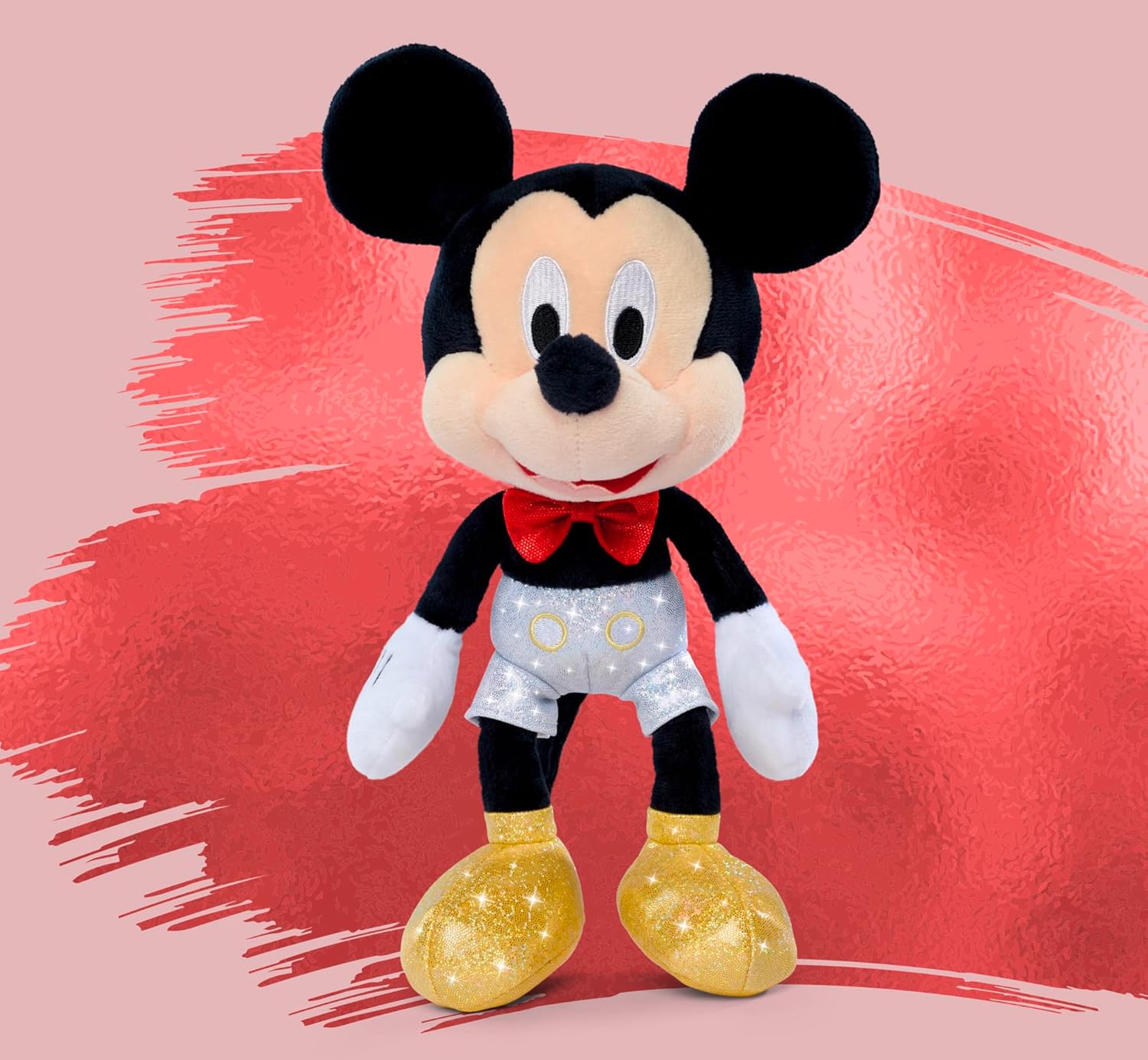 Peluche Disney 100Th Mickey Mouse Sparkly 25Cm