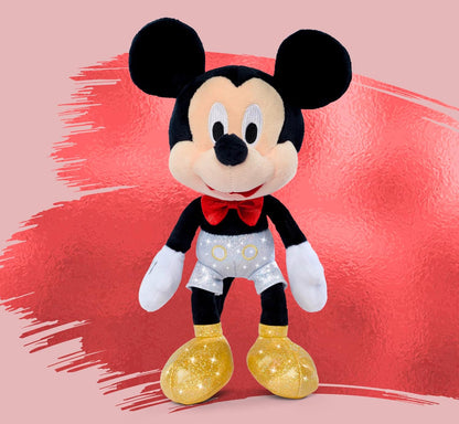 Peluche Disney 100Th Mickey Mouse Sparkly 25Cm