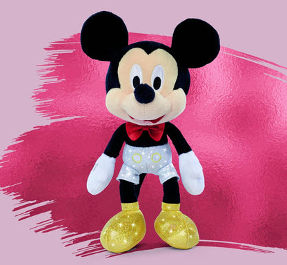 Peluche Disney 100Th Mickey Mouse Sparkly 25Cm