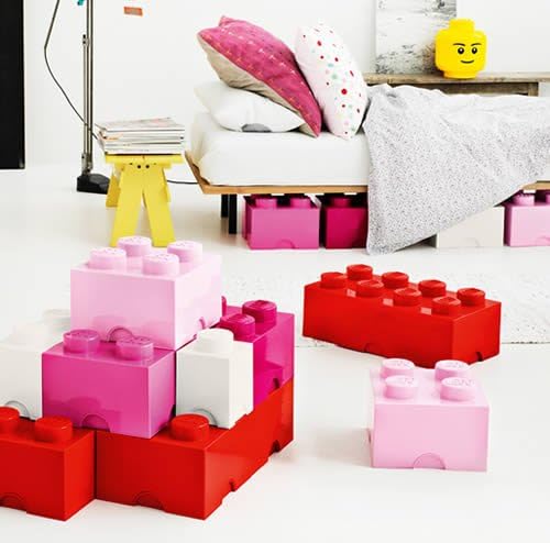 Contenitore Lego Brick 1 Bianco