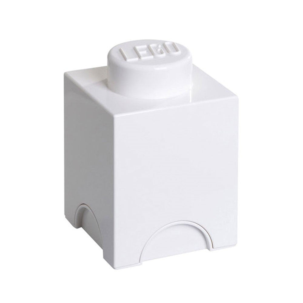 Contenitore Lego Brick 1 Bianco