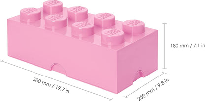LEGO STORAGE BRICK 8 - LIGHT PURPLE