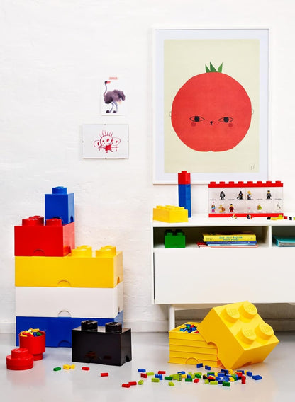 Contenitore Lego Brick 4 Cassetto Giallo