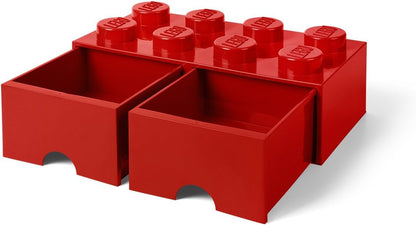 Lego l4006r.00 Storage Brick 8 con cassetti rosso