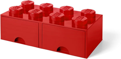 Lego l4006r.00 Storage Brick 8 con cassetti rosso