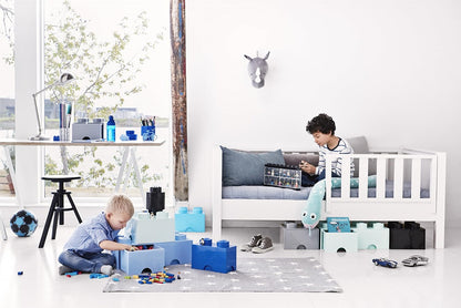 Contenitore Lego Brick 8 Cassetto Azzurro
