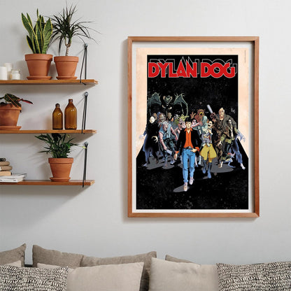 Clementoni Dylan Dog Puzzle 1000 Teile Erwachsene - Puzzle Erwachsene in 70 x 50 cm - Puzzle Erwachsene anspruchsvoll von Clementoni 39818