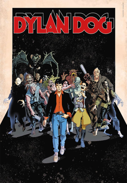 Clementoni Dylan Dog Puzzle 1000 Teile Erwachsene - Puzzle Erwachsene in 70 x 50 cm - Puzzle Erwachsene anspruchsvoll von Clementoni 39818