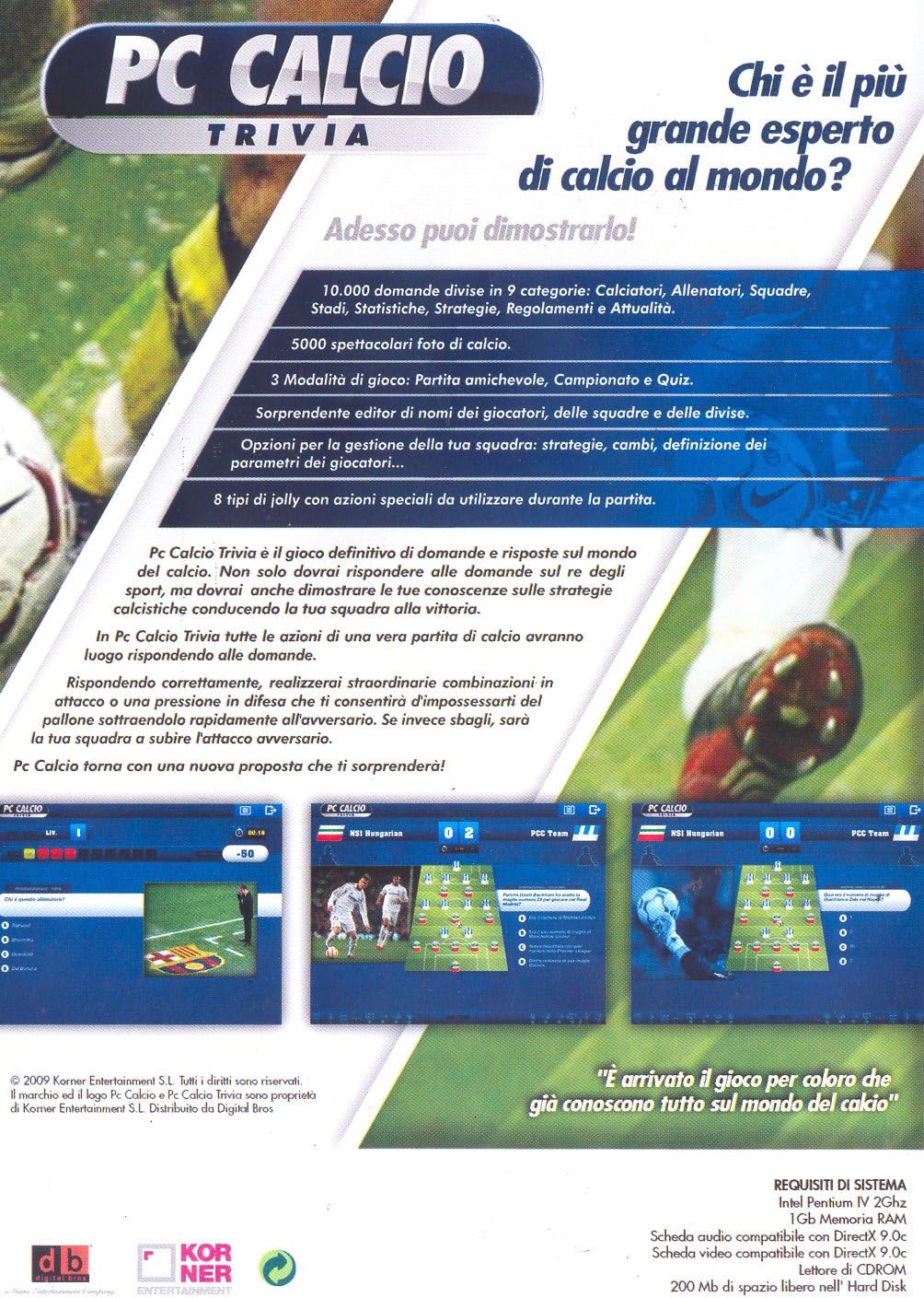 Pc Calcio Trivia