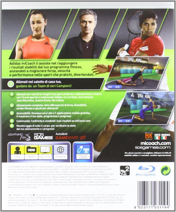 Adidas Mi-Coach (PS Move Richiesto