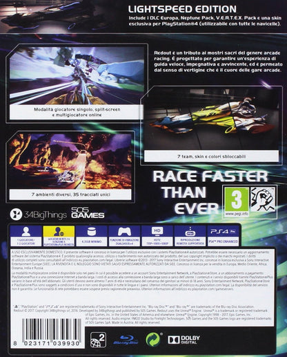 Redout Lightspeed Edition - PlayStation 4
