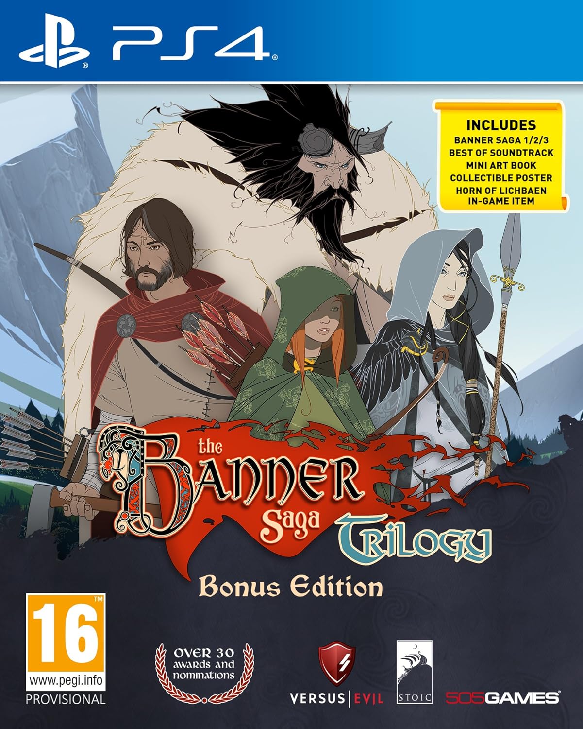 Banner Saga Trilogy Edizione Bonus - PlayStation 4 PlayStation 4 Standard