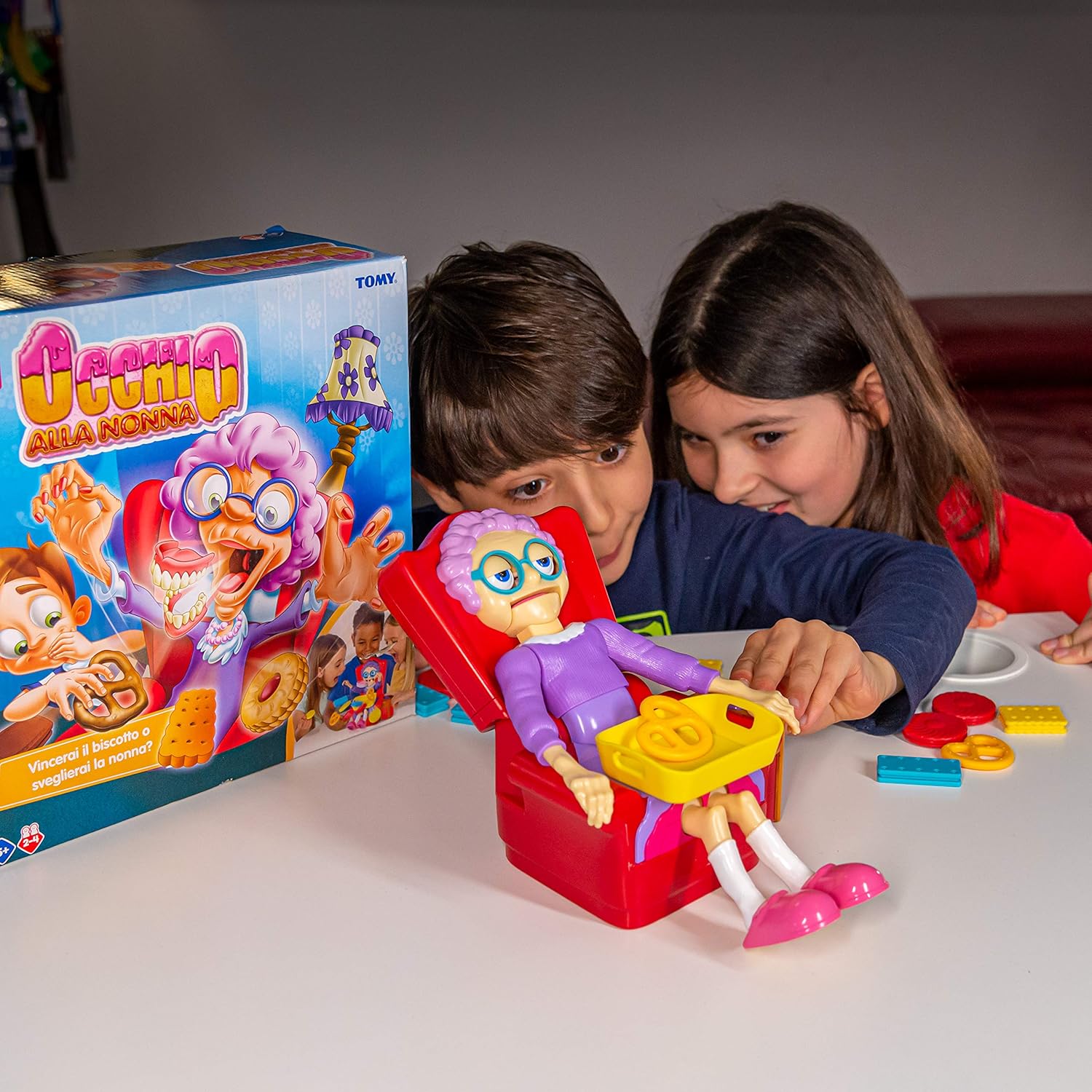 Rocco Giocattoli- Occhio alla Nonna Gioco, Multicolore, T72465IT