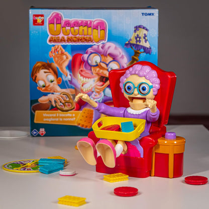 Rocco Giocattoli- Occhio alla Nonna Gioco, Multicolore, T72465IT