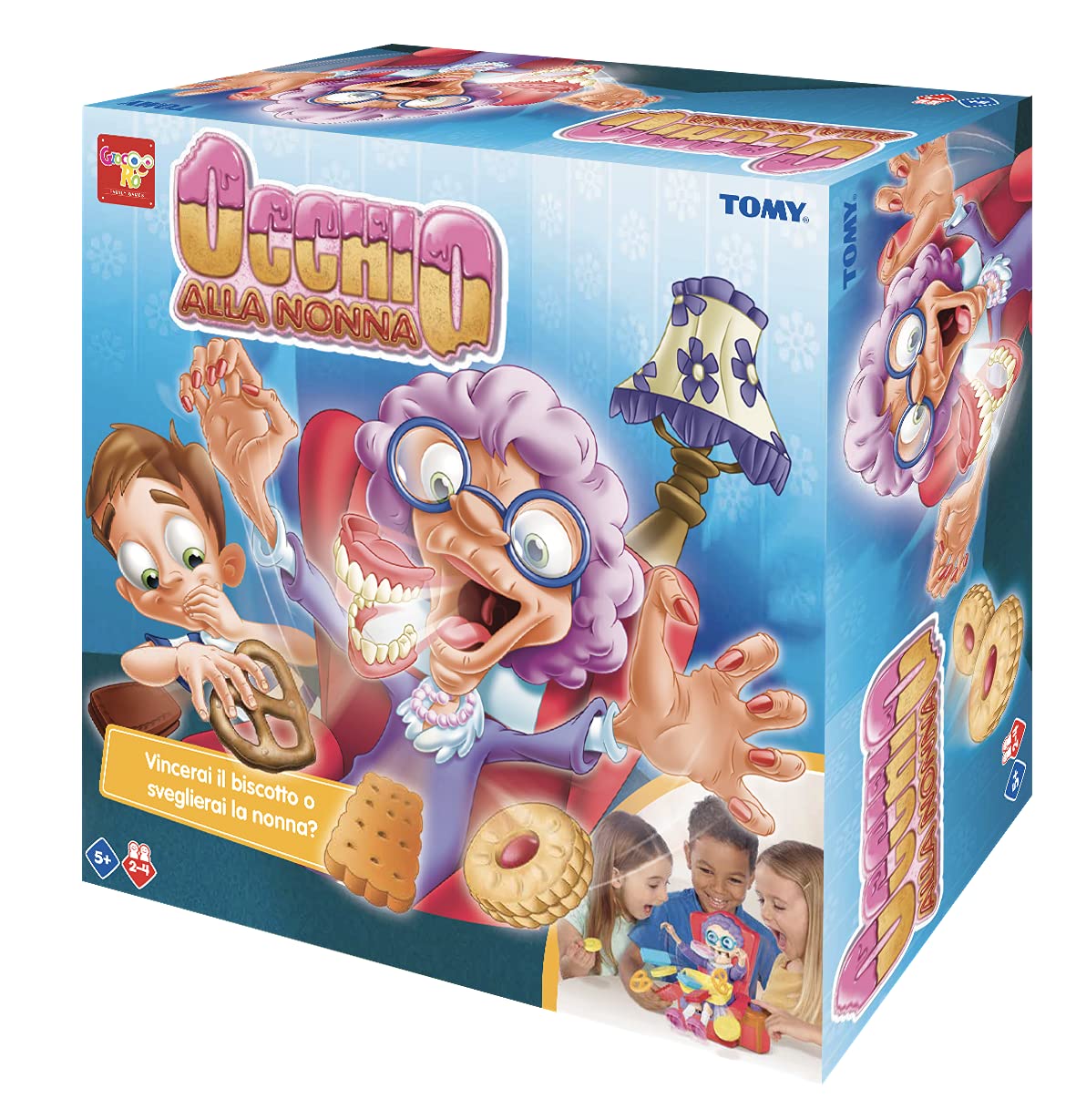 Rocco Giocattoli- Occhio alla Nonna Gioco, Multicolore, T72465IT