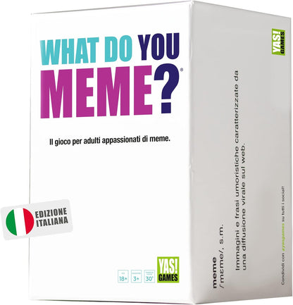 Rocco Giocattoli What Do You Meme? - DAS EINZIGE AUF ITALIENISCH 18+
