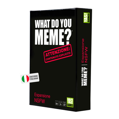 Rocco Giocattoli Espansione What Do You Meme? NSFW - Yas Games - L’Unico In Italiano, Da 18 anni in su