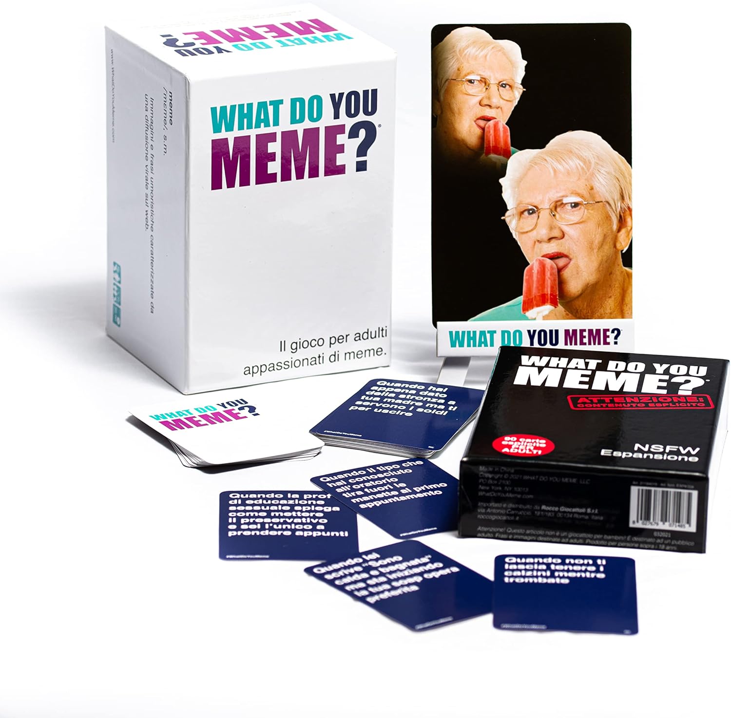Rocco Giocattoli Espansione What Do You Meme? NSFW - Yas Games - L’Unico In Italiano, Da 18 anni in su