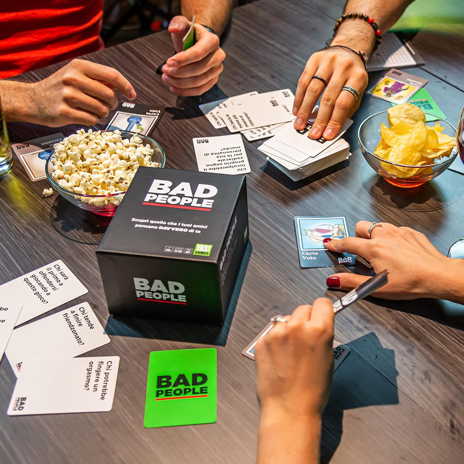 Rocco Giocattoli Yas Games - Bad People - L’Unico In Italiano, 18+