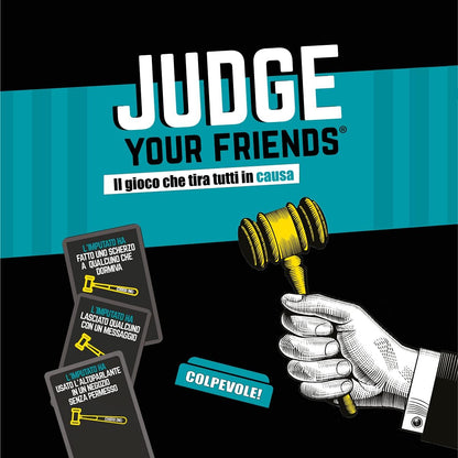 Rocco Giocattoli Judge Your Friends - Yas Games - Das Einzigartige auf Italienisch