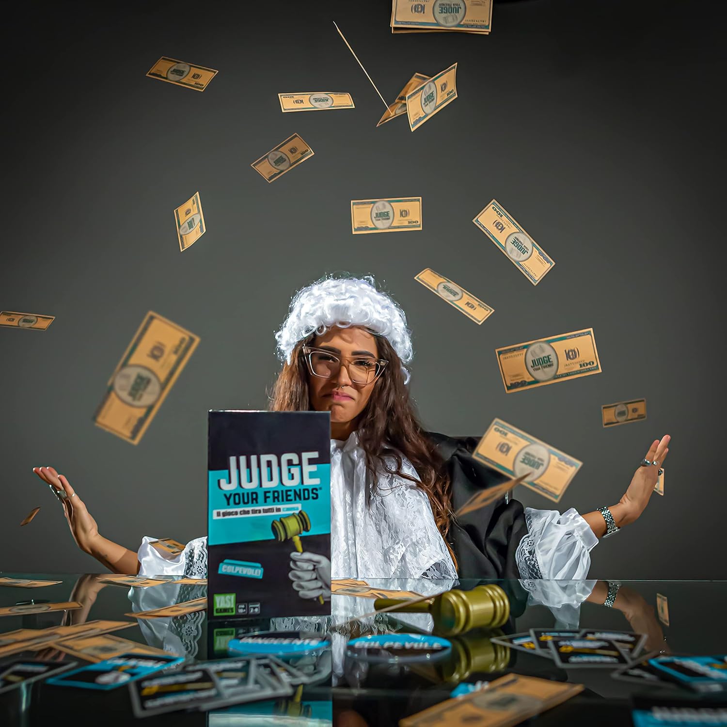 Rocco Giocattoli Judge Your Friends - Yas Games - Das Einzigartige auf Italienisch