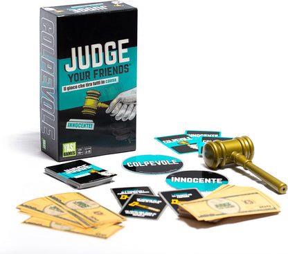 Rocco Giocattoli Judge Your Friends - Yas Games - Das Einzigartige auf Italienisch