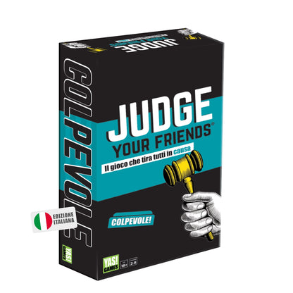 Rocco Giocattoli Judge Your Friends - Yas Games - Das Einzigartige auf Italienisch