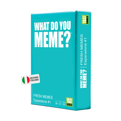 Rocco Giocattoli Yas Games - Espansione What Do You Meme? Freshmeme - L'Unico in Italiano, 18+ anni