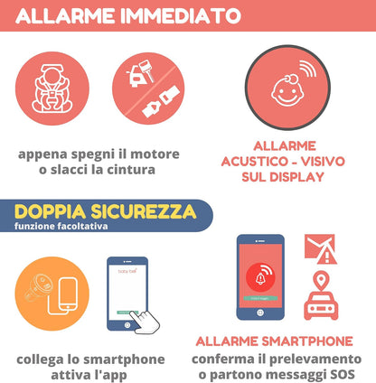 Baby Bell Plus Smart Pad Sensore Antiab