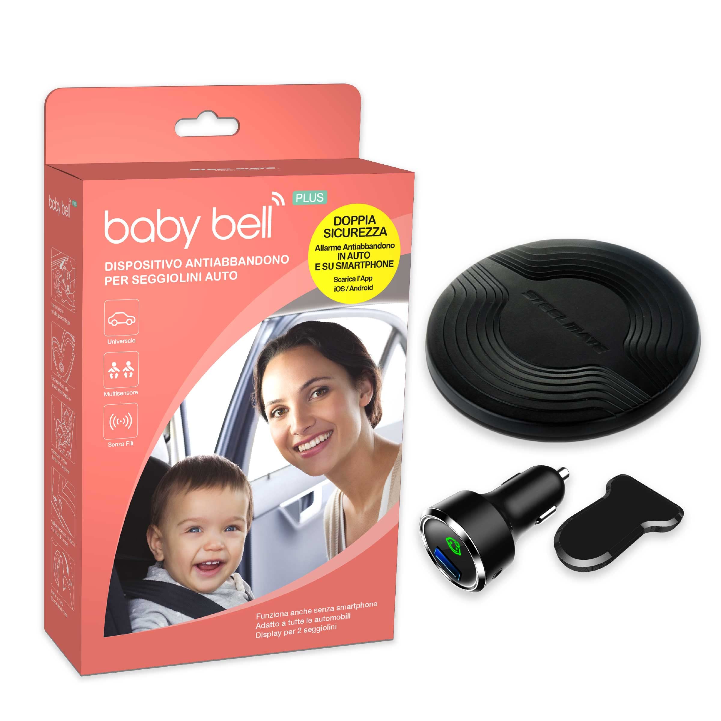 Baby Bell Plus Dispositivo Antiabbandono