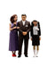 FANTOZZI - famiglia Ragionier Ugo Fantozzi Pina e Mariangela - Scena Film - Statua Figura da Collezione in PVC - altezza 10cm