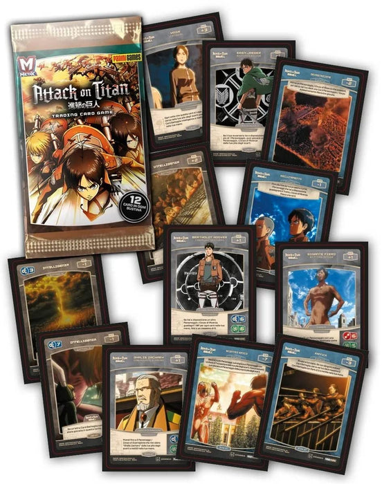 Attack On Titan Trading Card Game - Scatola da 24 Bustine Panini