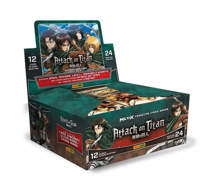 Attack On Titan Trading Card Game - Scatola da 24 Bustine Panini