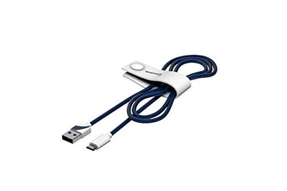 Vespa Cavo Micro USB per Trasmissione Dati e Ricarica per Android, Samsung, HTC, Nokia, Sony e Altri - (120 cm) - Biancospino, Tribe CMR23403