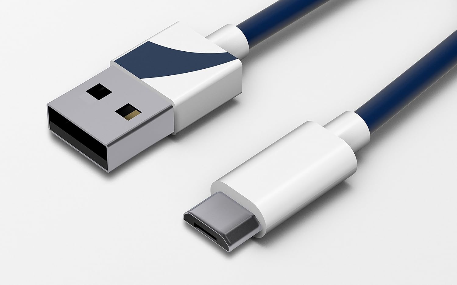 Vespa Cavo Micro USB per Trasmissione Dati e Ricarica per Android, Samsung, HTC, Nokia, Sony e Altri - (120 cm) - Biancospino, Tribe CMR23403