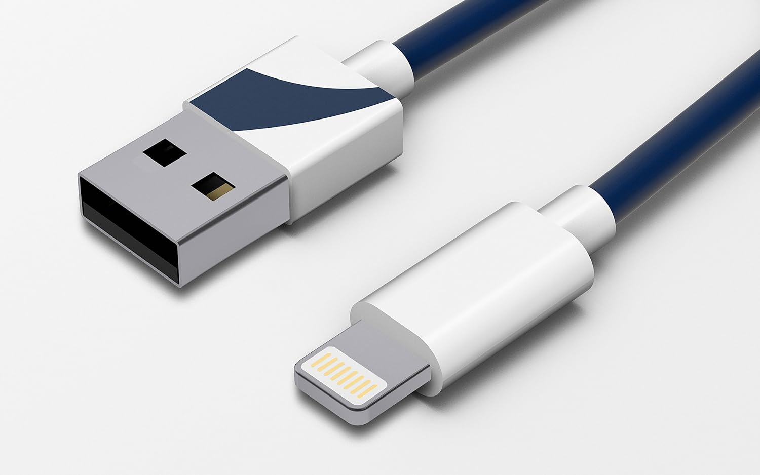 Vespa Lightning Cavo USB per Trasmissione Dati e Ricarica per Apple iPhone (120 cm) Certificato Mfi - Biancospino, Tribe CLR23403