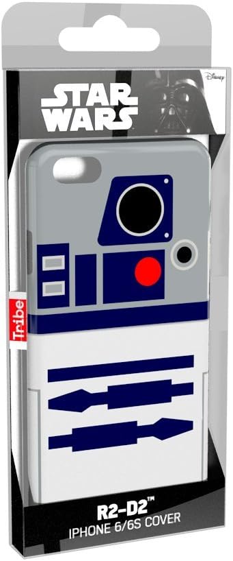 Star Wars Custodia iPhone 6/6s in TPU I Cover Cellulare I Protezione 4 Lati e Posteriore - R2D2, Tribe CAI10707