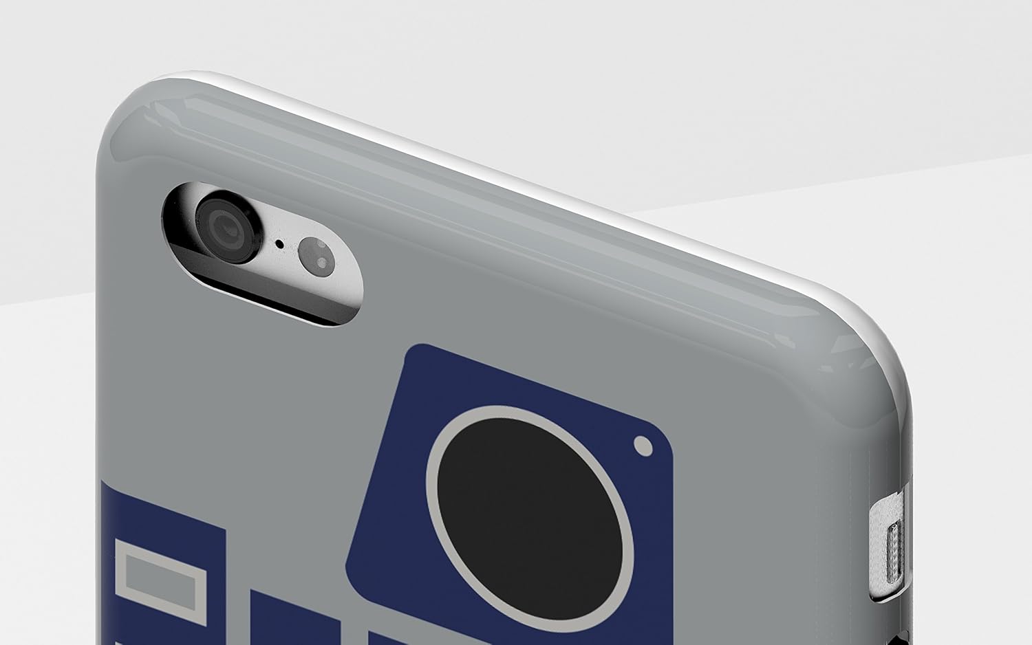 Star Wars Custodia iPhone 6/6s in TPU I Cover Cellulare I Protezione 4 Lati e Posteriore - R2D2, Tribe CAI10707