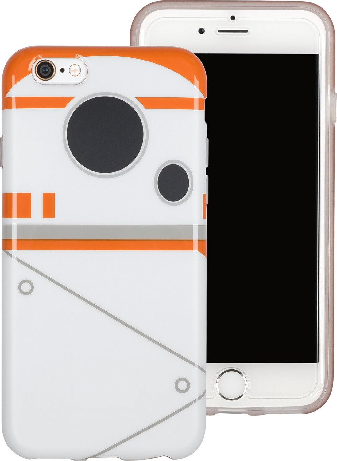 Star Wars Custodia iPhone 6/6s in TPU I Cover Cellulare I Protezione 4 Lati e Posteriore - BB8, Tribe CAI13004