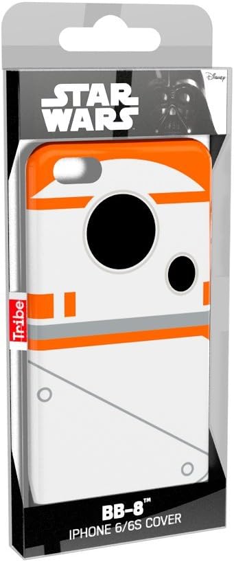 Star Wars Custodia iPhone 6/6s in TPU I Cover Cellulare I Protezione 4 Lati e Posteriore - BB8, Tribe CAI13004