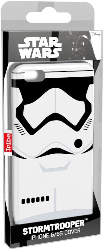 Star Wars Custodia iPhone 6/6s in TPU I Cover Cellulare I Protezione 4 Lati e Posteriore - Stormtrooper, Tribe CAI13001