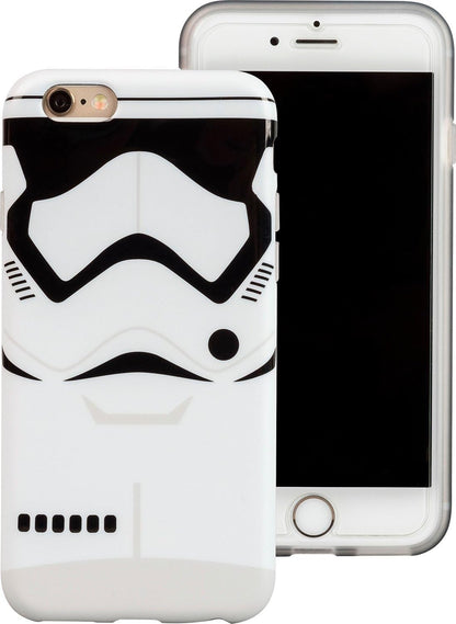 Star Wars Custodia iPhone 6/6s in TPU I Cover Cellulare I Protezione 4 Lati e Posteriore - Stormtrooper, Tribe CAI13001