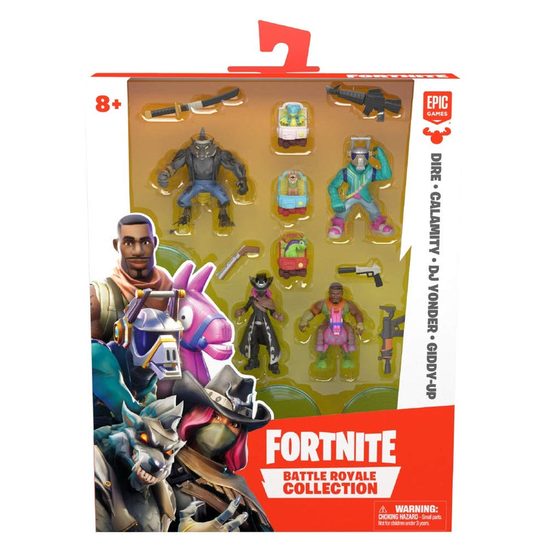 Giochi Preziosi Fortnite Blister mit 4 Figuren und Zubehör