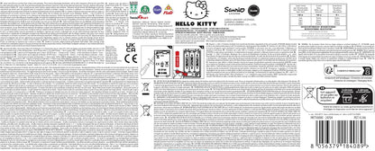 Hello Kitty Giochi Preziosi Peluche Luminoso Melodia per Nanna e Pisolino, Alto 30 cm, Indossa un Simpatico Pigiamino Rosa con Stelle, per Bambini dai 3 Anni