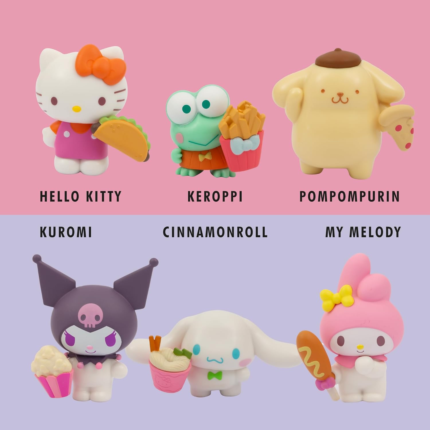 Hello Kitty And Friends Personaggi 5Cm 6 Pack