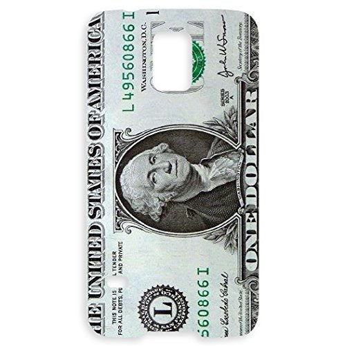 Bijoux Custodia per Samsung Galaxy S V, Motivo Dollaro, Multicolore