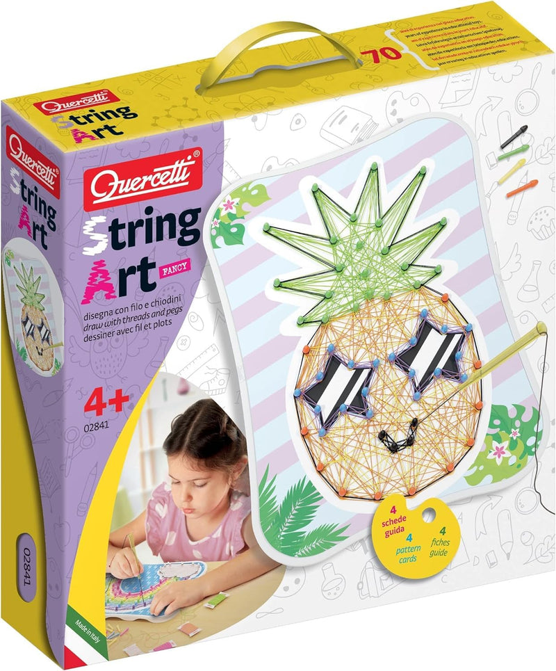QUERCETTI 2841 Fantasie Quercetti-2841 String Art Phantasie Lernspielzeug, Multicolor